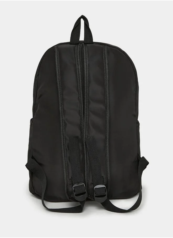 Styli Printed Front Pocket Backpack