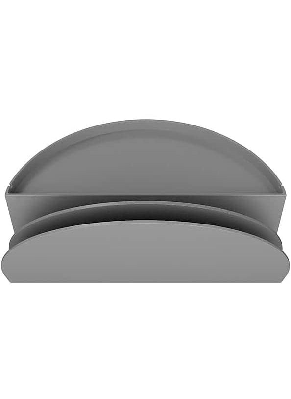 Deflecto Deflecto Desk File Organizer Standing Desk Accessory Gray Thermoplastic Polymer 711e H x 12e W x 996e L  - Image 2