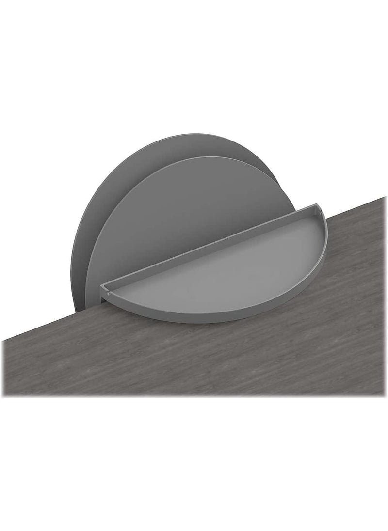 Deflecto Deflecto Desk File Organizer Standing Desk Accessory Gray Thermoplastic Polymer 711e H x 12e W x 996e L  - Image 4