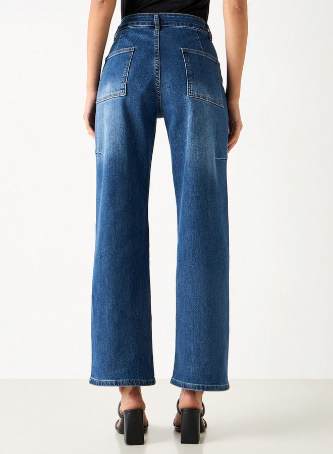 2Xtremz Mid-Rise Jeans with Button Closure - Image 3