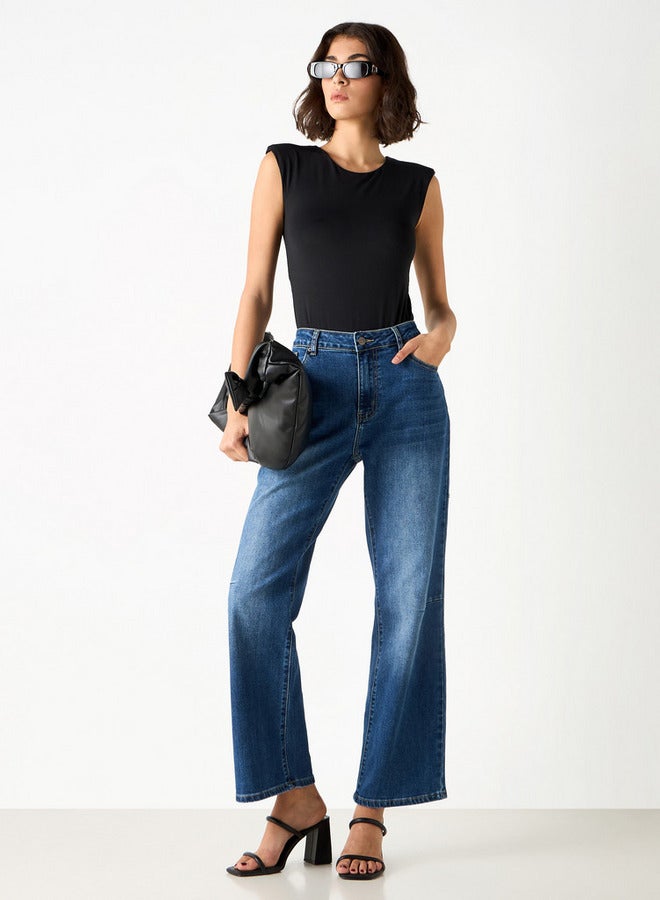 2Xtremz Mid-Rise Jeans with Button Closure - Image 2