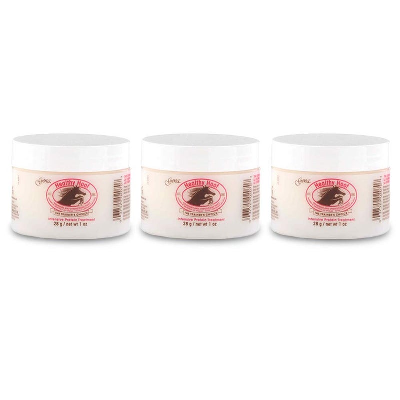 Gena Healthy Hoof Cream, Complete Cuticle and Nail Care 1 Oz, 3 Pack - Image 1