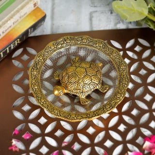 perpetual Metal Tortise for Good Luck for Home - Vastu Purpose Gold Plated Turtle/Kachua Plate is Auspicious, Showpiece for Decoration Fengshui and Best Gift Item - pzsku/ZE170B21AAC1B2EB34C07Z/45/_/1742382944/ebe5e78a-9330-4b43-b755-d85c1d98e4b6