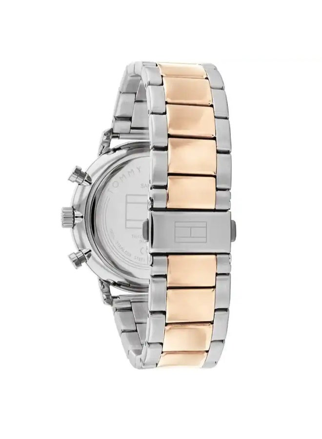Tommy Hilfiger Men’s Watch – Model 1710570 | Elegant Two-Tone Silver & Gold Design - Image 3