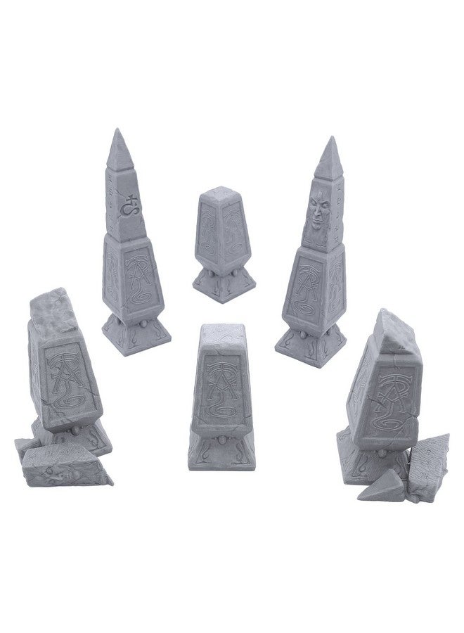 EnderToys Elven Waystones by Makers Anvil, 3D Printed Tabletop RPG Scenery and Wargame Terrain for 28mm Miniatures - Image 1