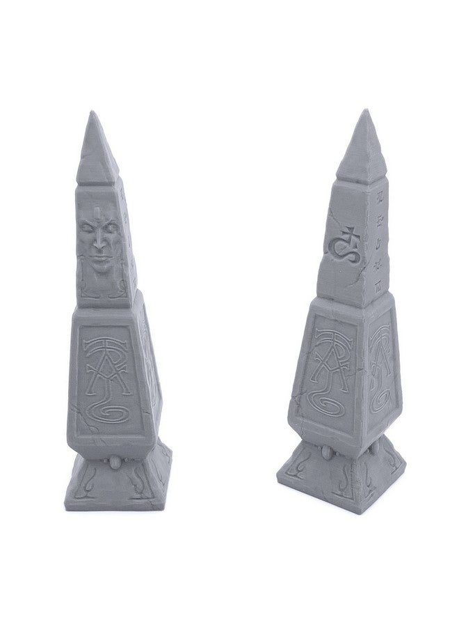EnderToys Elven Waystones by Makers Anvil, 3D Printed Tabletop RPG Scenery and Wargame Terrain for 28mm Miniatures - Image 3