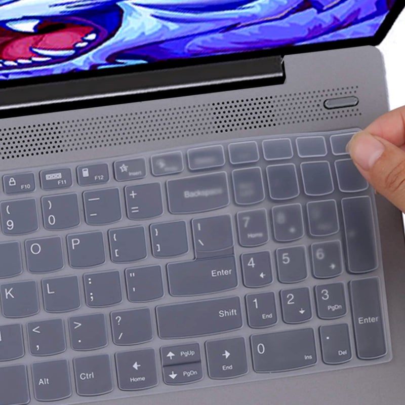 MUBUY-GOL غطاء لوحة مفاتيح لجهاز Lenovo Yoga 7 7i 16 بوصة، IdeaPad 1 1i 15.6 بوصة، IdeaPad 5/IdeaPad 5i 15.6 بوصة، Ideapad Flex 5 5i 16 بوصة، Ideapad Flex 5 15.6 بوصة، Yoga Slim 7 15 بوصة، Ideapad 3 3i 7i 15.6 بوصة، IdeaPad Slim 7 15.6 بوصة 2024 2023 - Image 4