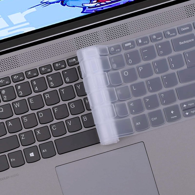 MUBUY-GOL غطاء لوحة مفاتيح لجهاز Lenovo Yoga 7 7i 16 بوصة، IdeaPad 1 1i 15.6 بوصة، IdeaPad 5/IdeaPad 5i 15.6 بوصة، Ideapad Flex 5 5i 16 بوصة، Ideapad Flex 5 15.6 بوصة، Yoga Slim 7 15 بوصة، Ideapad 3 3i 7i 15.6 بوصة، IdeaPad Slim 7 15.6 بوصة 2024 2023 - Image 5