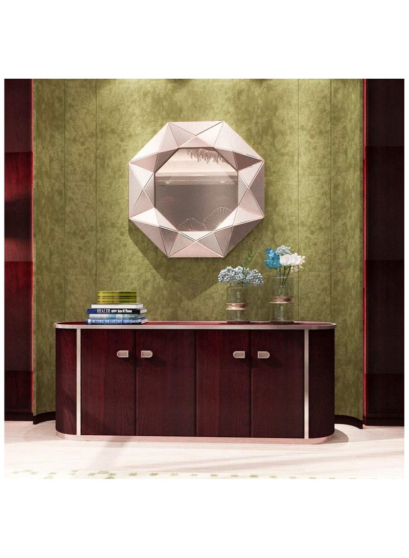 آنا ورق جدران ذاتي اللصق بتصميم خشبي مزيف، مقاوم للماء والرطوبة والزيت، بحجم 20 سم * 10 م - Image 5