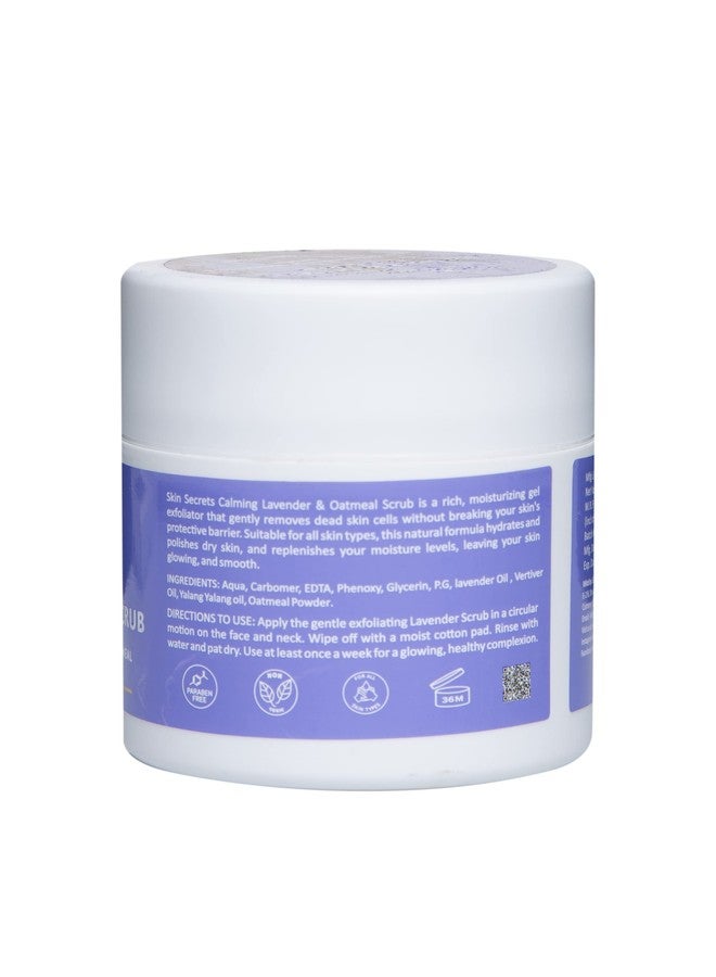 Skin Secrets Lavender & Oatmeal Gel Scrub with Lavender Oil| 100gm| Paraben & Silicone Free - Image 3