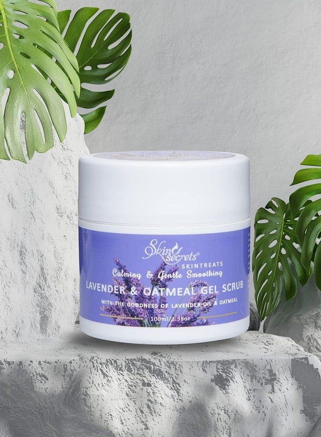 Skin Secrets Lavender & Oatmeal Gel Scrub with Lavender Oil| 100gm| Paraben & Silicone Free - Image 1