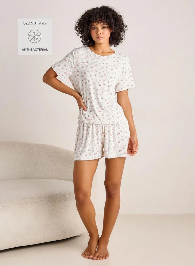 سبلاش فيڤ Shorts Ribbed Texture