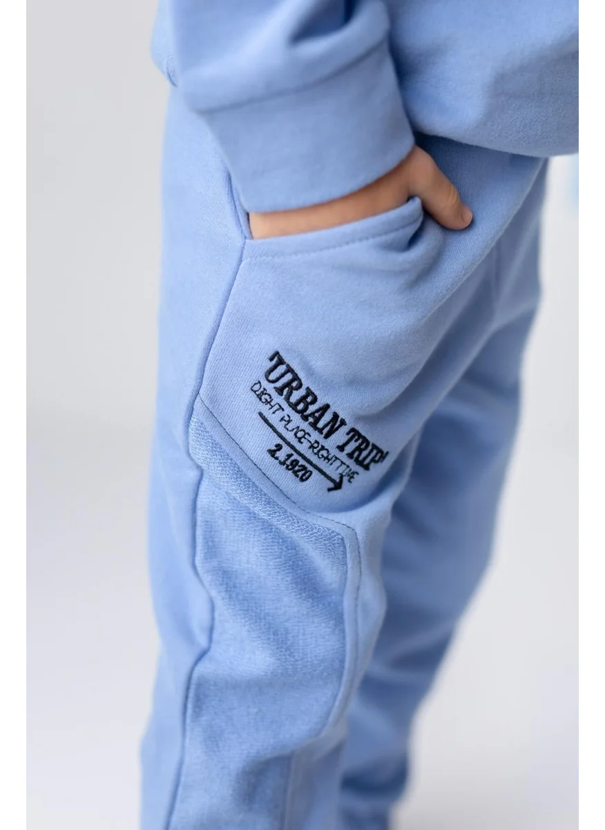 Zeyland Boy's Embroidered Detailed Tracksuit