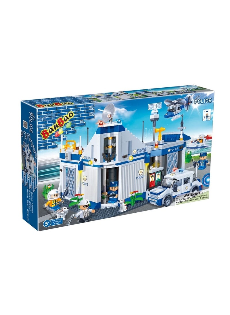 BanBao Banbao – Police Station 718 Pieces – 8341  - Image 1
