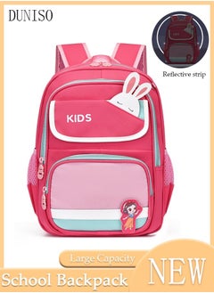 DUNISO Girls School Backpack Waterproof Multifunctional Book Bag with Compartments Large Capacity School Bag Anti Theft Travel Daypack for Girl Kid Students Pupils  - Image 1