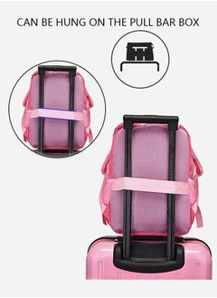 DUNISO Girls School Backpack Waterproof Multifunctional Book Bag with Compartments Large Capacity School Bag Anti Theft Travel Daypack for Girl Kid Students Pupils  - Image 4
