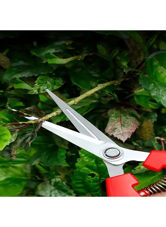 Green Ergonomic Pruning Shears Effortless Cutting No Batteries Ideal for Home Gardening - Image 3