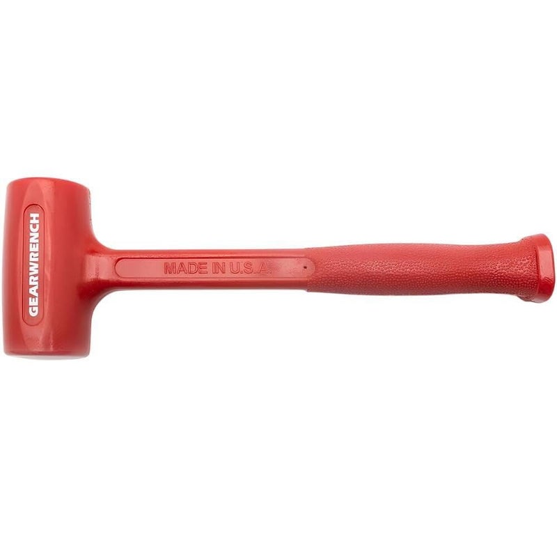 GEARWRENCH Dead Blow Hammer OnePiece Standard Head 38 oz Head 53 oz Total Weight 69534G