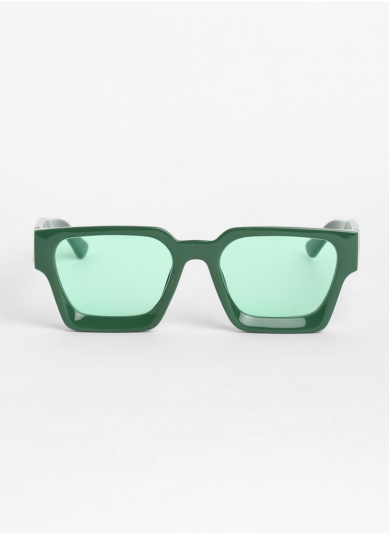 Chunky Wayfarer Sunglasses - Green - pzsku/ZE1715DC1296AE6EF74ACZ/45/_/1741336779/42d30b1a-9e1b-4d53-b0e9-b71abc1b1897