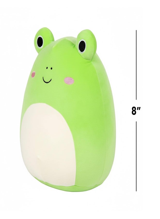 Squishmallows Squishmallow Official Kellytoy Plush Pets Squad Dogs Cats Bunnies Frogs Squishy Soft Plush Toy Animals (Wendy Frog, 8 Inch) - Image 2