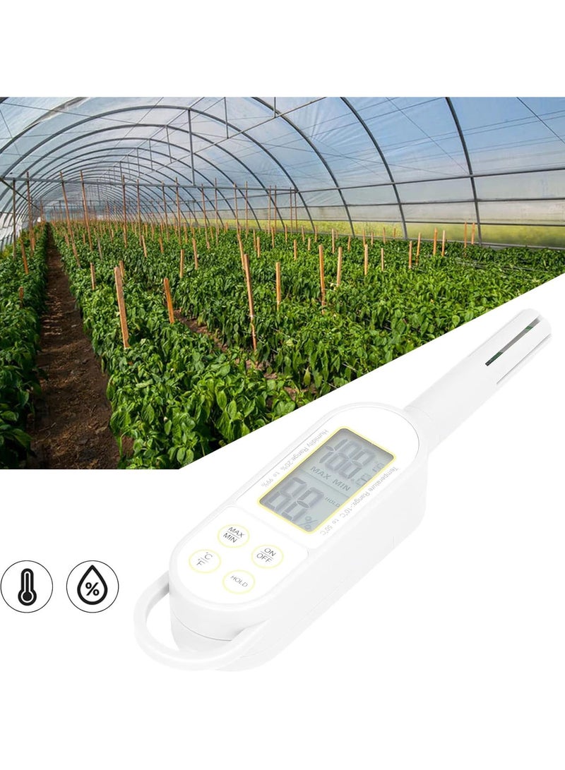 GGOOT Handheld Thermometer Hygrometer Digital Display Temperature Humidity Gauge Meter for Home Greenhouse - Image 5