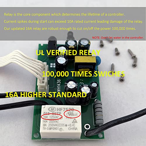 WILLHI WH1436A 10A Temperature Controller 110V Digital Thermostat Switch Sous Vide Controller NTC 10K Sensor Improved Version - Image 5