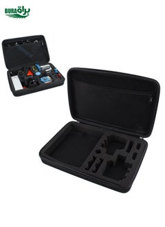BURAQ Shockproof Waterproof Portable Case for GoPro, Insta360, DJI and Other Action Cameras(Black)  - Image 2