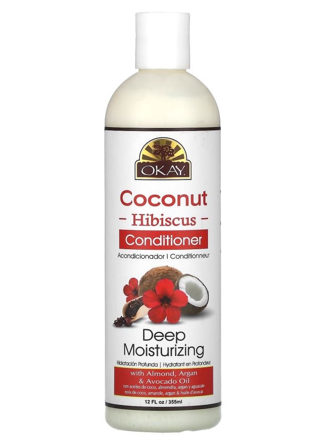 OKAY Conditioner Coconut Hibiscus 12 fl oz (355 ml)