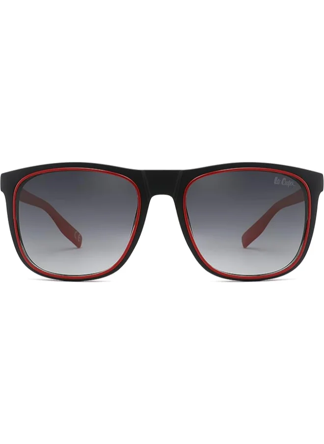 لي كوبر Polarized Sunglasses Black Frame GR.Grey Mirror Lens 5mm  - LC1006C02
