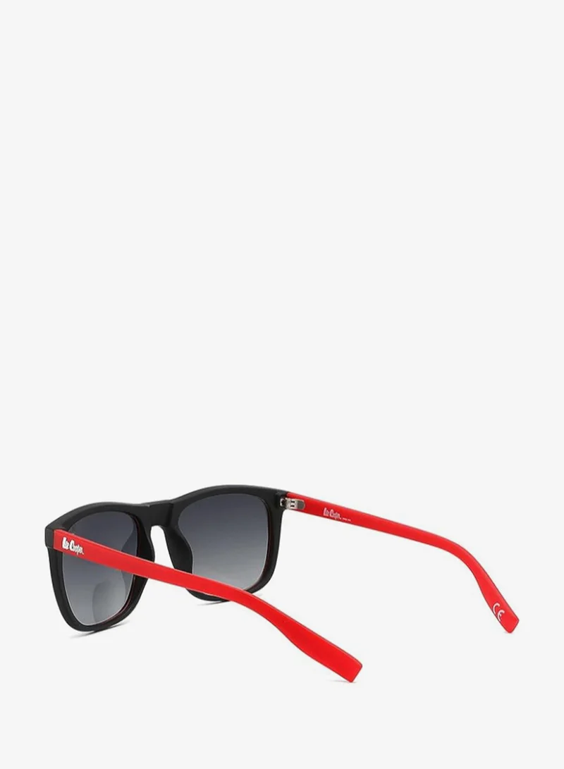 Lee Cooper  Women's Polarized Sunglasses Black Frame GR.Grey Mirror Lens 5mm  - LC1006C02 for Women | Best Price UAE