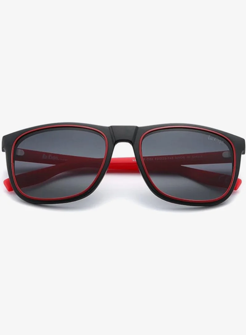 Lee Cooper  Women's Polarized Sunglasses Black Frame GR.Grey Mirror Lens 5mm  - LC1006C02 for Women | Best Price UAE