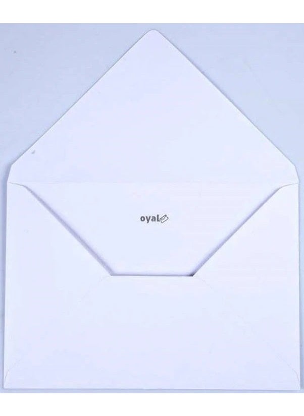 Diplomat - 1000 Pieces 14X20 cm Invitation Envelope 90 gr White - Image 1