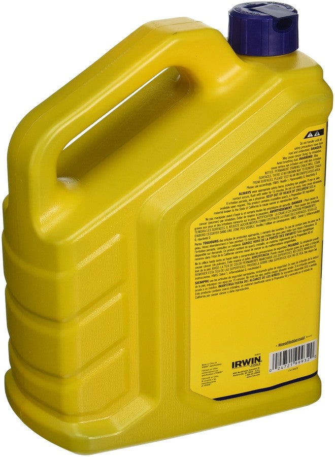 IRWIN Tools STRAIT-LINE Permanent Staining Marking Chalk, Indigo Blue, 4 lb (4935524) - Image 1