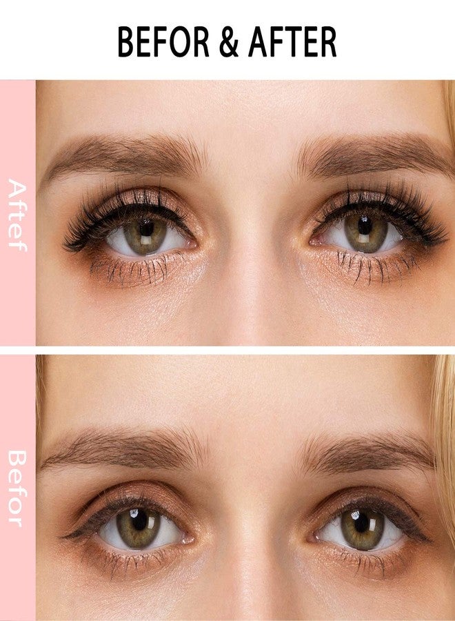 DYSILK False Lashes Fake Eyelashes - Mink Lashes Fluffy 7 Pairs 6D Mink Lashes Wispy Faux Mink Eyelashes Lashes Natural Look Eye Lashes Long Lashes Pack Reusable Eyelashes |007 - Image 4