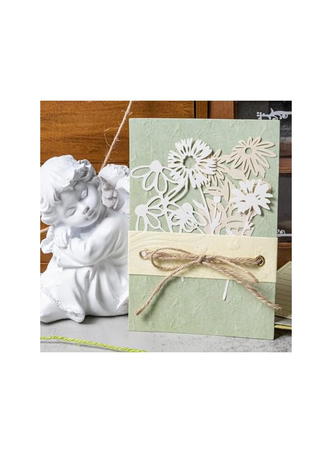 The Bros 6 Bundles x 10 Meters Multicolor Jute Twine String Decorative Jute Ribbon Colored Jute Cord Natural Burlap Jute Rope for Gardening Handmade DIY Arts and Crafts Gift Wrapping Party (Susan) - Image 3