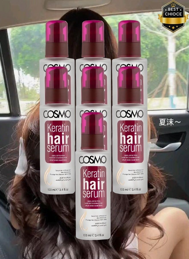 COSMO 7 Pieces Keratin Hair Serum 100ml  - Image 1