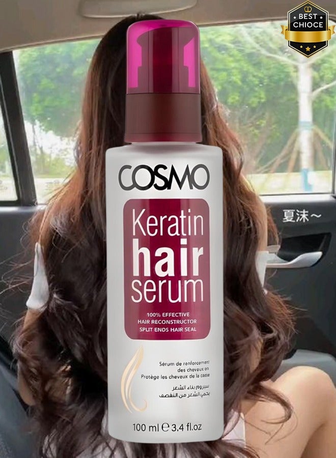 COSMO 7 Pieces Keratin Hair Serum 100ml  - Image 2