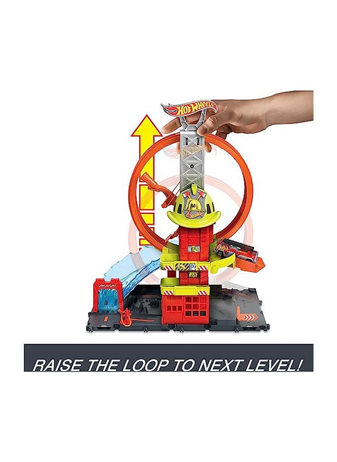 Hot Wheels Hw City Super Fire Station Station  - Image 3