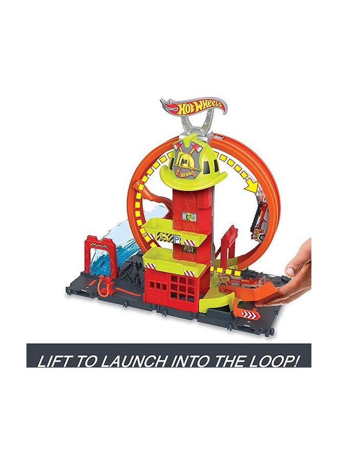 Hot Wheels Hw City Super Fire Station Station  - Image 2