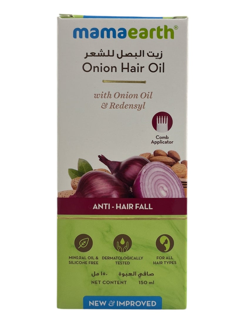 Mama Earth MAMAEARTH HAIR OIL 150ml - Image 1