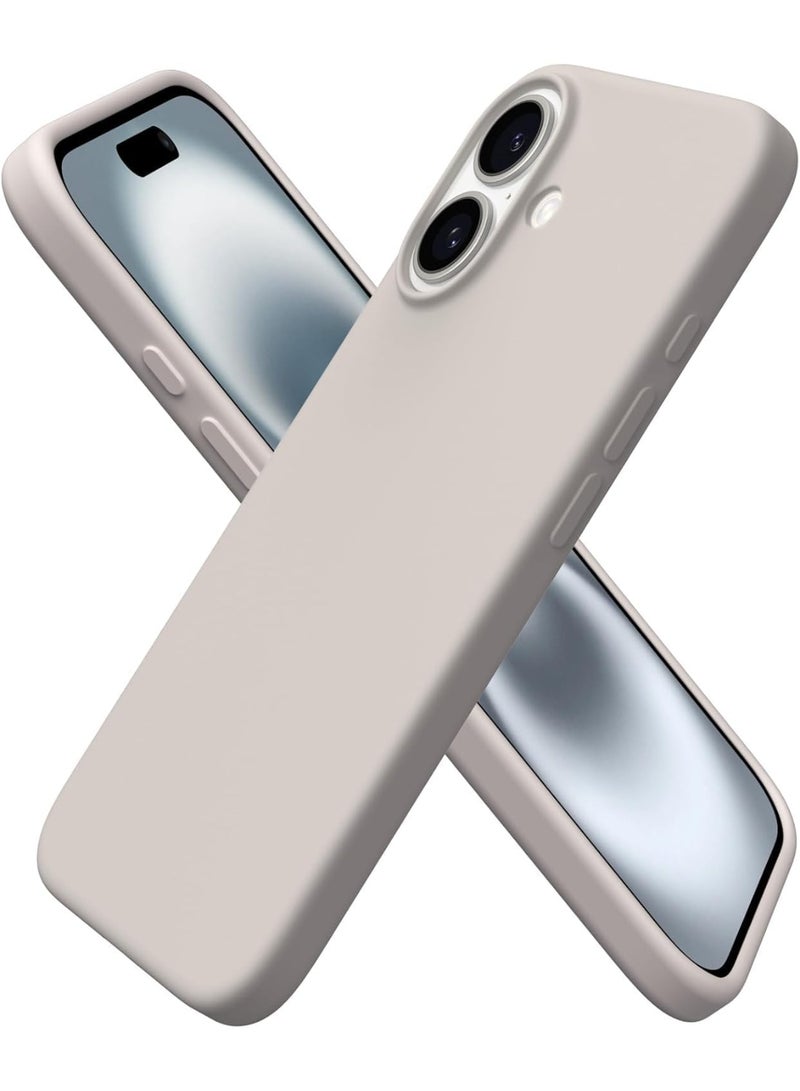 Liquid Silicone Case for iP 16 – Soft Touch, Shockproof, Anti-Scratch Protective Phone Cover with Microfiber Lining – Full-Body Protection - Image 1