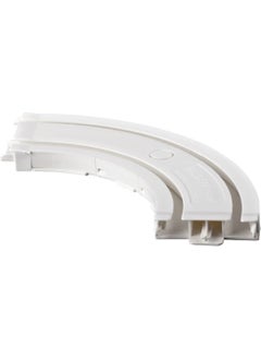 Aliden Cornice Return 2-Piece Cornice Curtain Rail 90° L Corner Return 