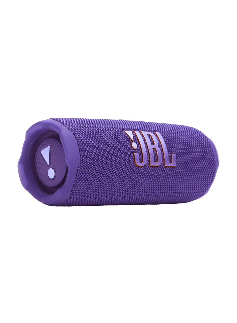 JBL Flip 7 - Sound With Ai Sound Boost, Up To 16 Hours Of Playtime, Multi-Speaker Connection Via Auracast, And Waterproof, Dustproof, Drop-Proof Design For All Adventures Purple - Image 2