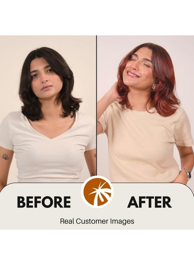 Paradyes No Bleach Cinnamon Brown Glossy Hair Tint, Ammonia-Free Formula for Natural Black Hair, Visible on Natural Black Hair, Includes Anti-Fade Conditioner for Long-Lasting Shine - Image 4