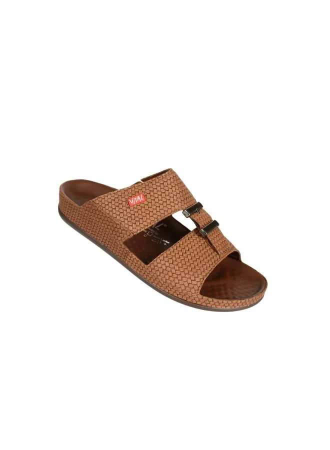 فايتال 148-1100 Vital Mens Vital - Country Sandals 09131B Brown