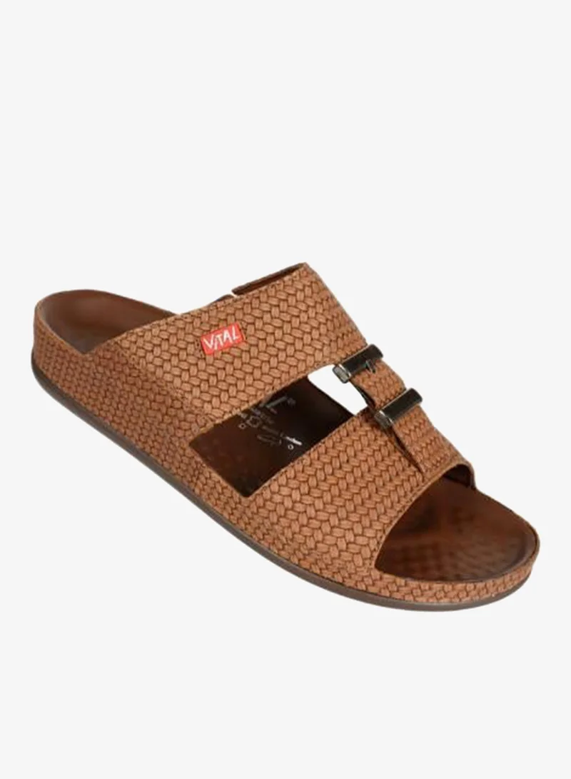 VITAL 148-1100 Vital Mens Vital - Country Sandals 09131B Tobacco