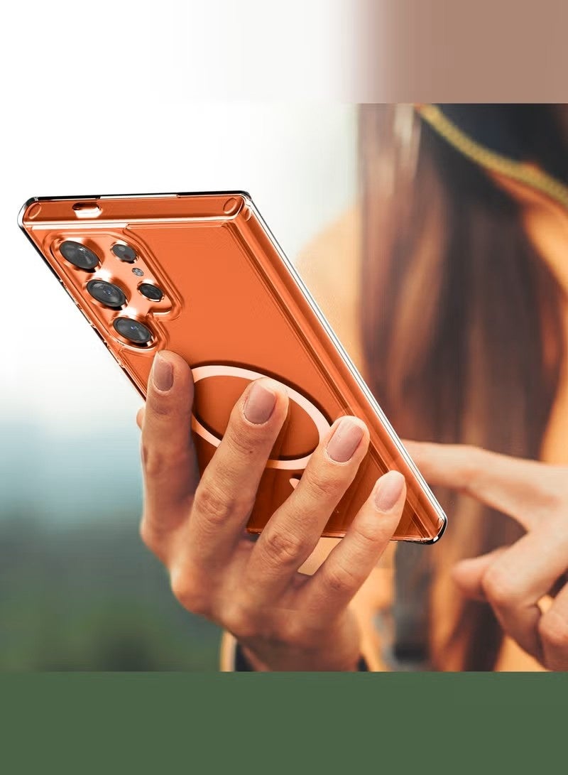 general Samsung Galaxy S26 Ultra Clear Magnetic Case – [Qi2 Certified] Ultra-Slim Anti-Yellowing TPU Bumper – Transparent Protective Cover for S26 Ultra 6.9" (2026) - Image 5