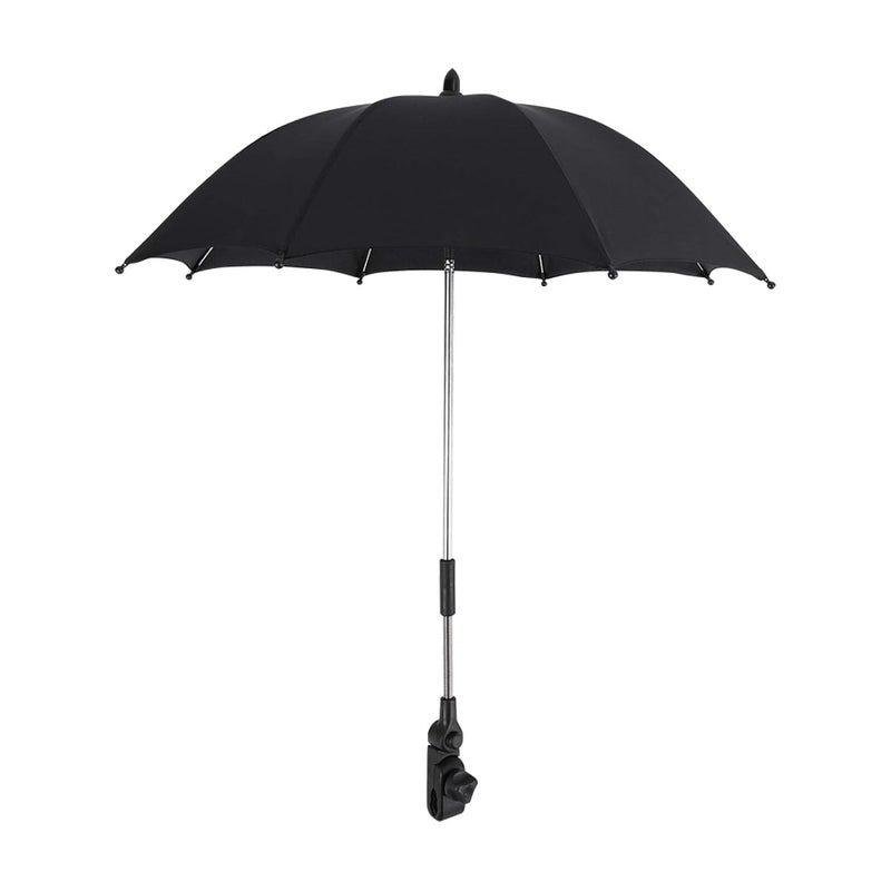 GOTOTOP Baby Stroller Umbrella Adjustable Wheelchair Pushchair Pram Umbrella Baby Stroller Weather Cover Parasol for Stroller Sun Rain Rays Umbrella  Clip - Image 1