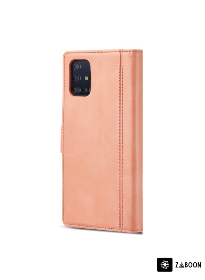 Zaboon Protective Case For Samsung Galaxy A32 4G LC.IMEEKE Magnetic Buckle PU + TPU Horizontal Flip Leather Case with Holder & Card Slots & Wallet - Image 2