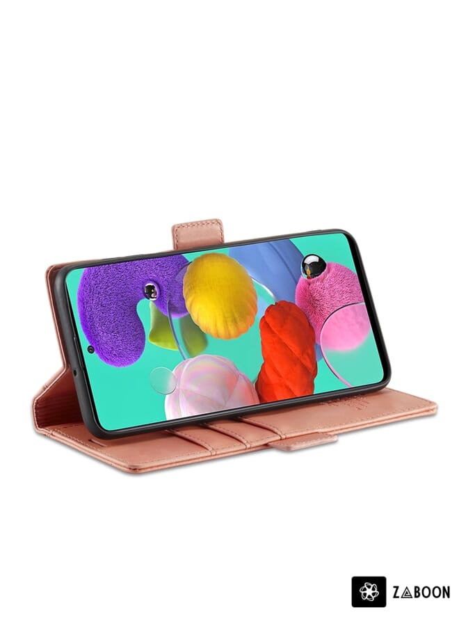 Zaboon Protective Case For Samsung Galaxy A32 4G LC.IMEEKE Magnetic Buckle PU + TPU Horizontal Flip Leather Case with Holder & Card Slots & Wallet - Image 3